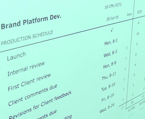 Brand Platform planning